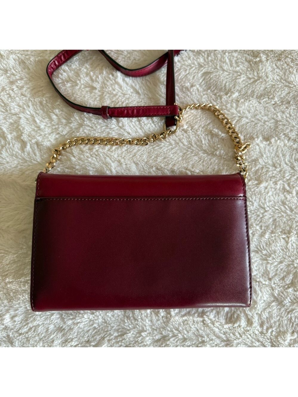 ⭐️Michael Kors Burgundy crossbody chain Bag - Picture 6 of 6